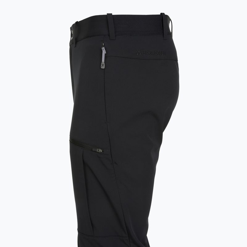 Pánske softshellové nohavice Houdini More Pants true black 8