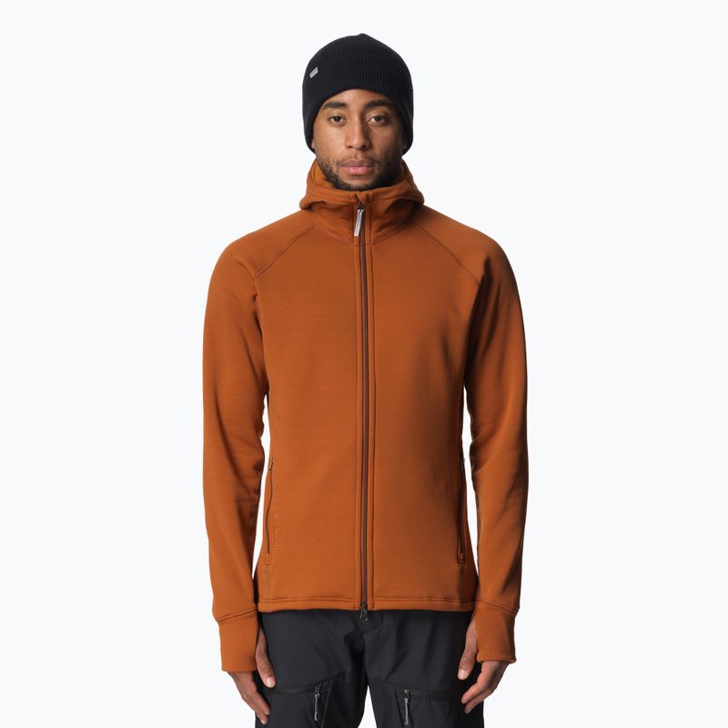 Pánska mikina Houdini Power Houdi cinnamon brown