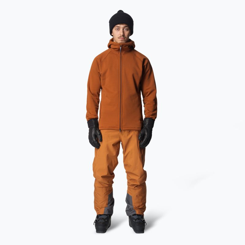 Pánska mikina Houdini Power Houdi cinnamon brown 2