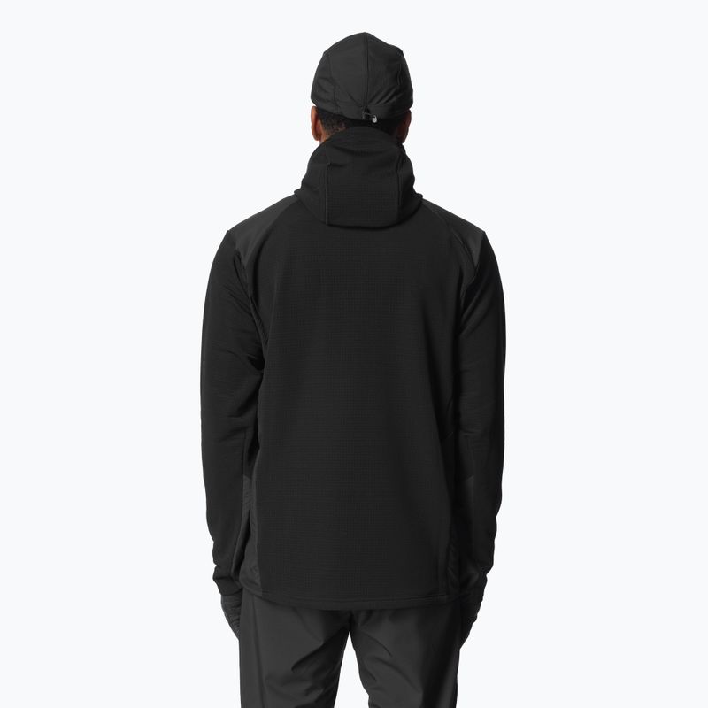 Pánska hybridná bunda Houdini Moonwalk Houdi true black 3