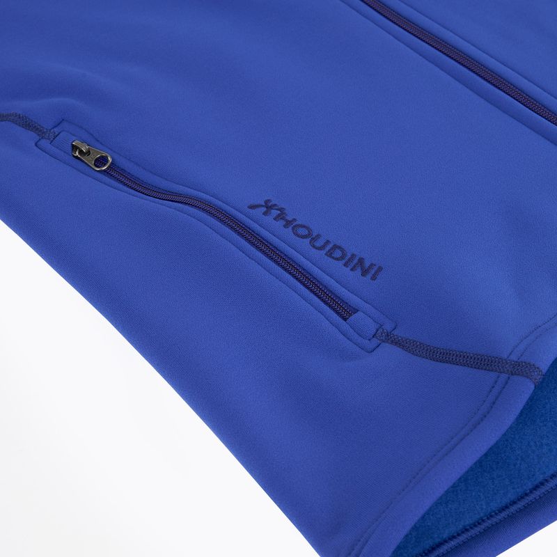 Pánska modrá mikina Houdini Power Up tribe 7