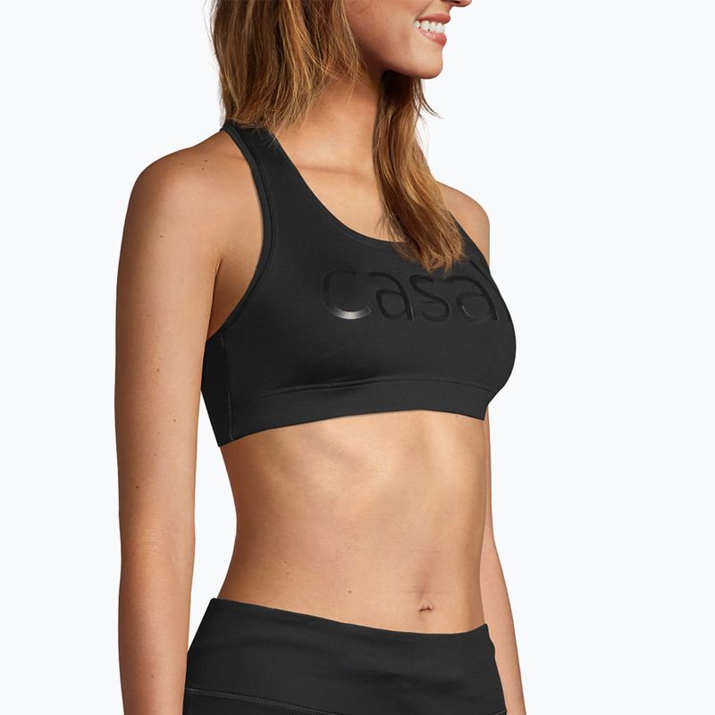 Casall Iconic Wool Športová fitness podprsenka čierna 18850 3