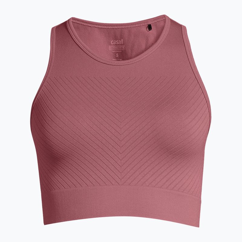 Casall Essential Block Seamless Sport dámsky tréningový top ružový 22114 4