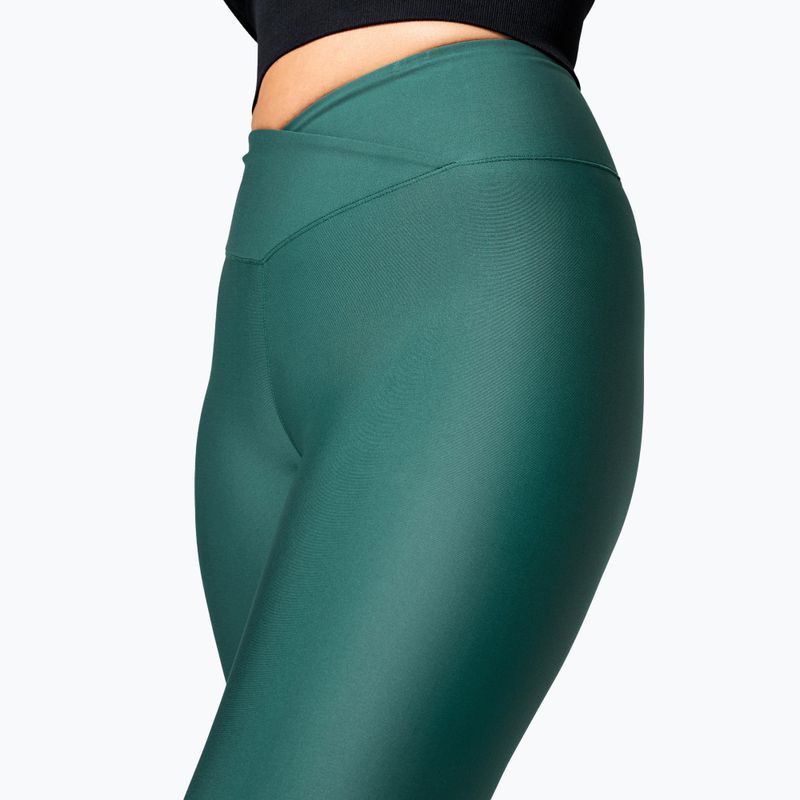 Dámske tréningové legíny Casall Overlap High Waist green 22500 4