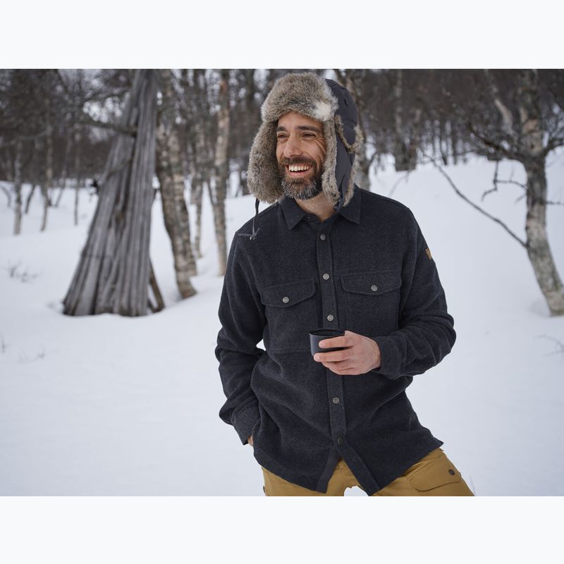 Zimná čiapka Fjällräven Singi Heater dark grey 3