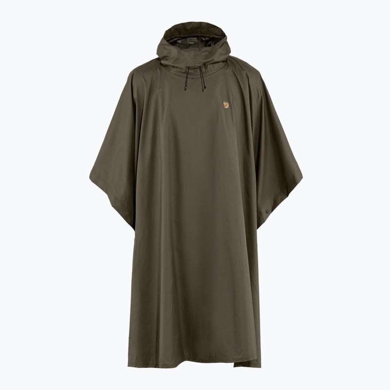 Pláštenka Fjällräven Poncho dark olive 7