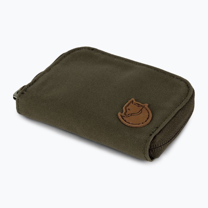 Fjällräven Zip Card Holder peňaženka zelená F24218