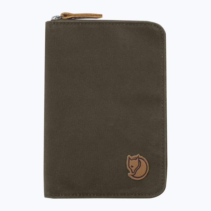 Peňaženka Fjällräven Passport Wallet dark olive