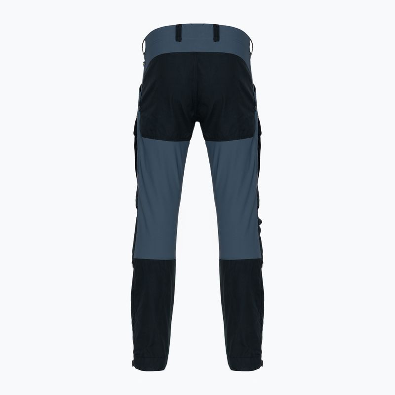 Pánske trekingové nohavice Fjällräven Keb Trousers Reg navy blue and black F85656R 2