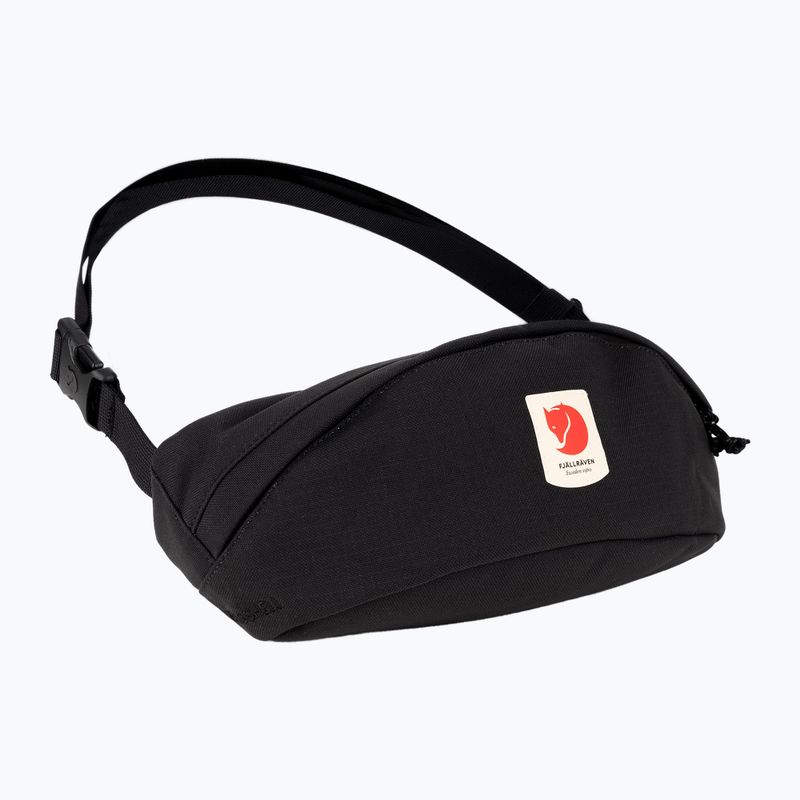 Fjällräven Ulvo Medium 550 taška na ledvinky čierna F23165 2