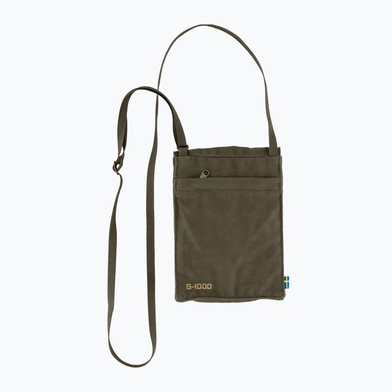 Vrecko Fjällräven Pocket dark olive 2