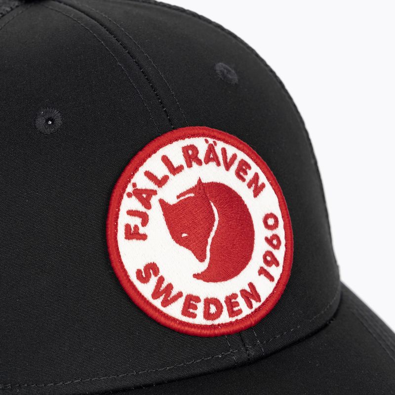 Šiltovka Fjällräven 1960 Logo Langtradarkeps black 3