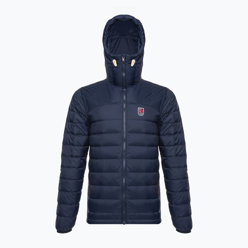 Pánska páperová bunda Fjällräven Expedition Pack Down Hoodie Navy blue F86121