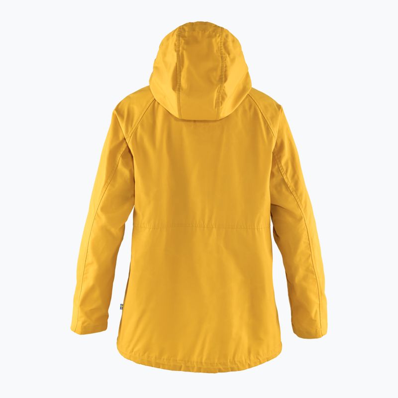 Dámska vetrovka Fjällräven Vardag Anorak mustard yellow 2