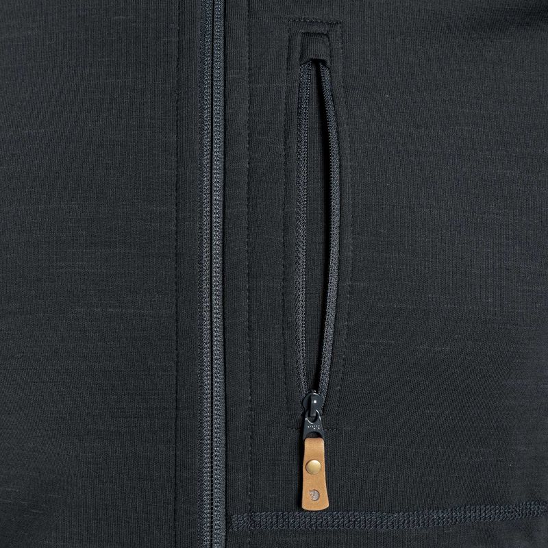 Pánska trekingová mikina Fjällräven Keb Fleece Hoodie navy blue F81878 4