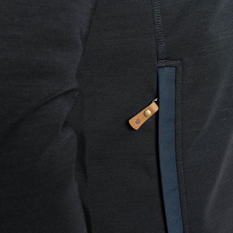 Pánska trekingová mikina Fjällräven Keb Fleece Hoodie navy blue F81878 6