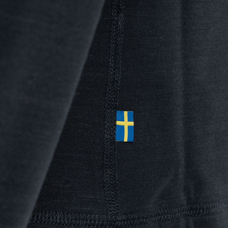 Pánska trekingová mikina Fjällräven Keb Fleece Hoodie navy blue F81878 8