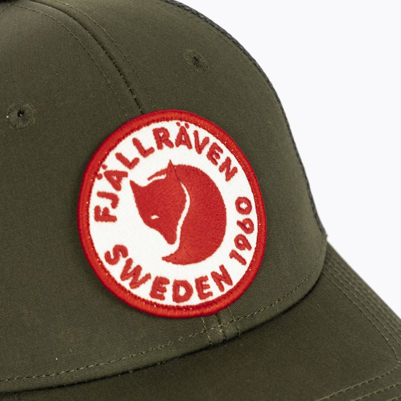 Šiltovka Fjällräven 1960 Logo Langtradarkeps deep forest 3