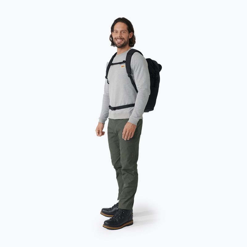 Turistický batoh  Fjällräven  Ulvo Rolltop 30 l black 4