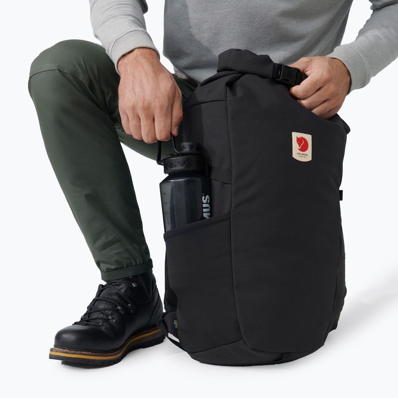 Turistický batoh  Fjällräven  Ulvo Rolltop 30 l black 8