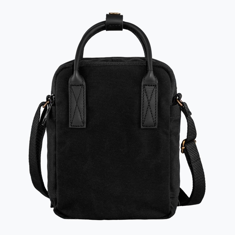 Taška Fjällräven Kånken No. 2 Black Sling 2,5 l čierna 3