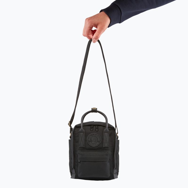 Taška Fjällräven Kånken No. 2 Black Sling 2,5 l čierna 8