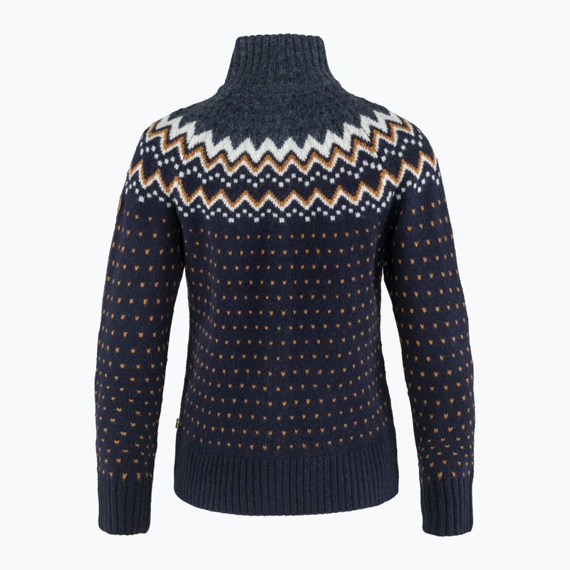Dámsky sveter Fjällräven Övik Knit Cardigan dark navy 2