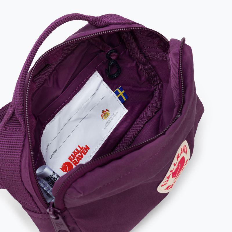 Fjällräven Kanken taška na ľadvinky bordová F23796 5