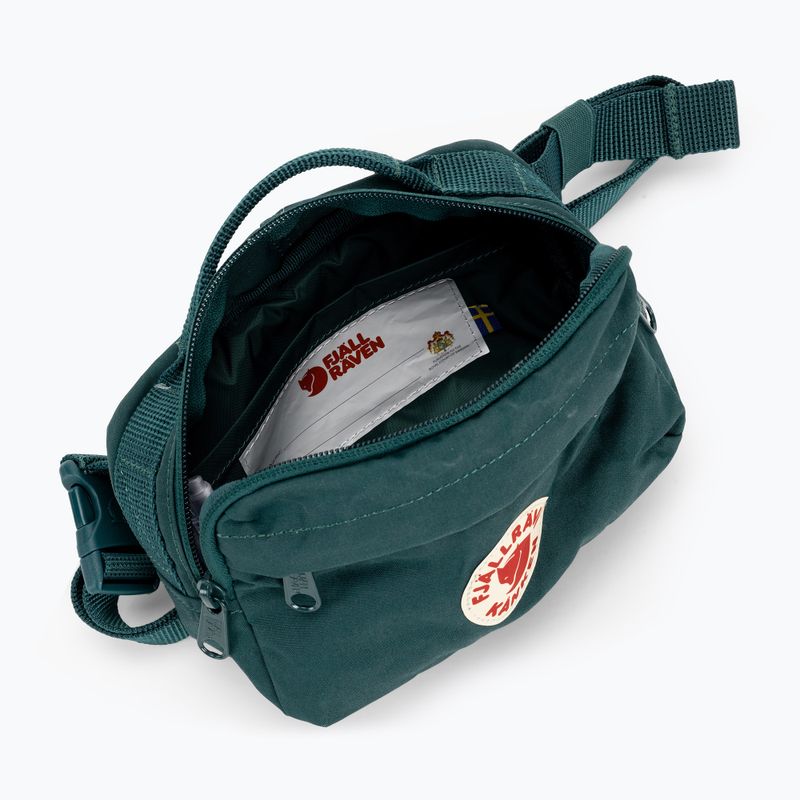 Ľadvinka  Fjällräven Kanken 2 l arctic green 7