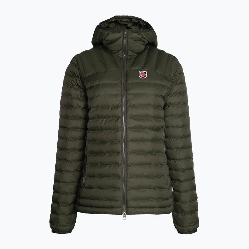 Dámska páperová bunda Fjällräven Expedition Latt Hoodie green F86120