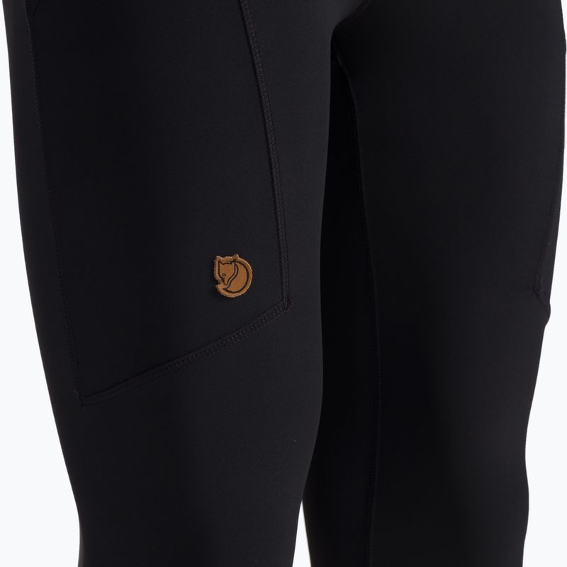 Dámske trekingové legíny Fjällräven Abisko Tights black F84773 4