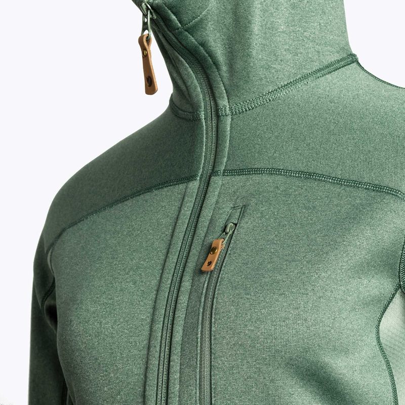 Fjällräven dámska mikina Abisko Trail Fleece zelená F89589 3