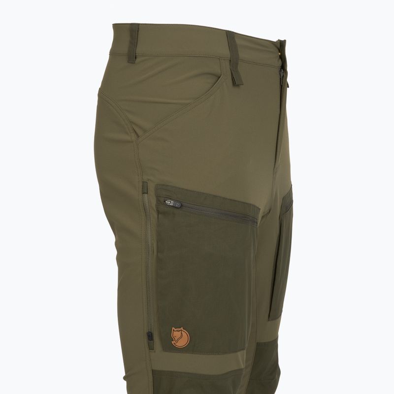 Pánske trekingové nohavice Fjällräven Keb Agile laurel green/deep forest 3