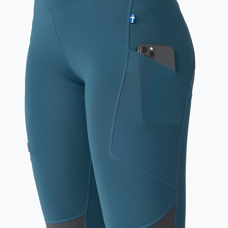Dámske trekingové legíny Fjällräven Abisko Trekking Tights Pro blue F84771 6