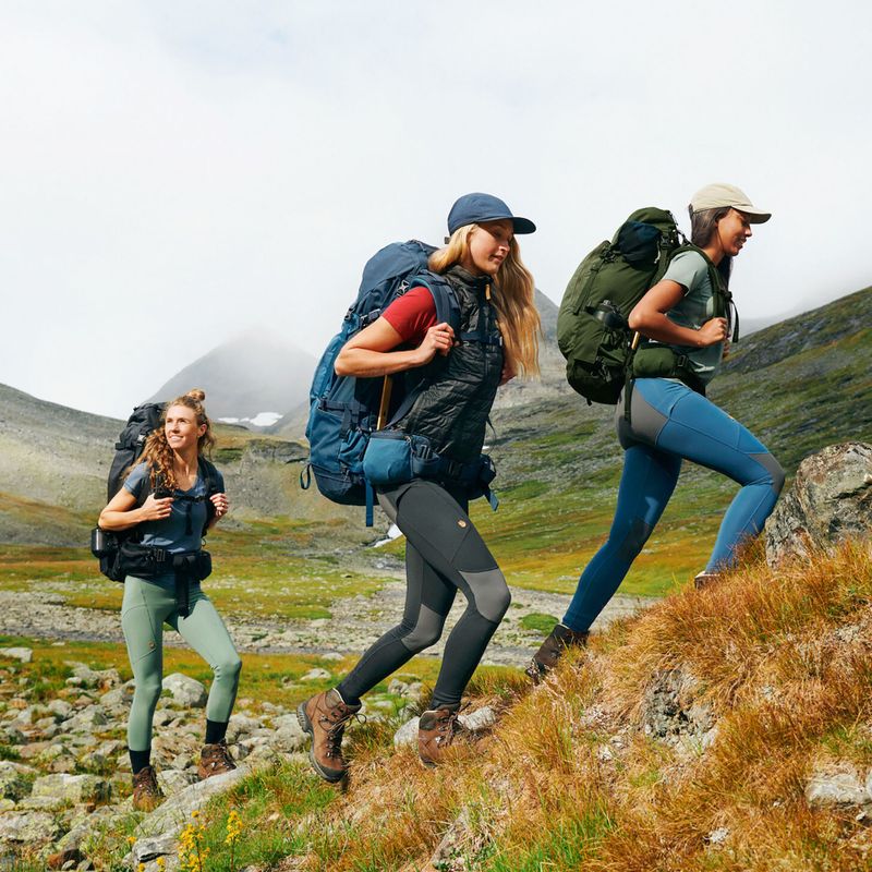 Dámske trekingové legíny Fjällräven Abisko Trekking Tights Pro blue F84771 12