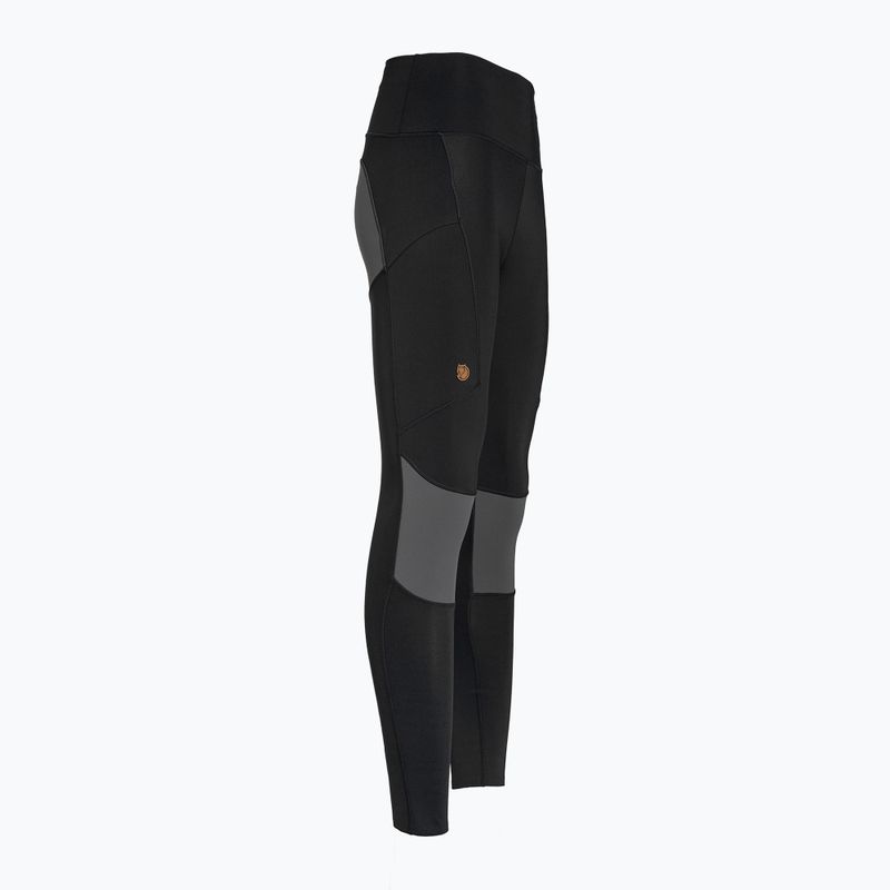 Dámske trekingové legíny Fjällräven Abisko Trekking Tights Pro black F84771 3