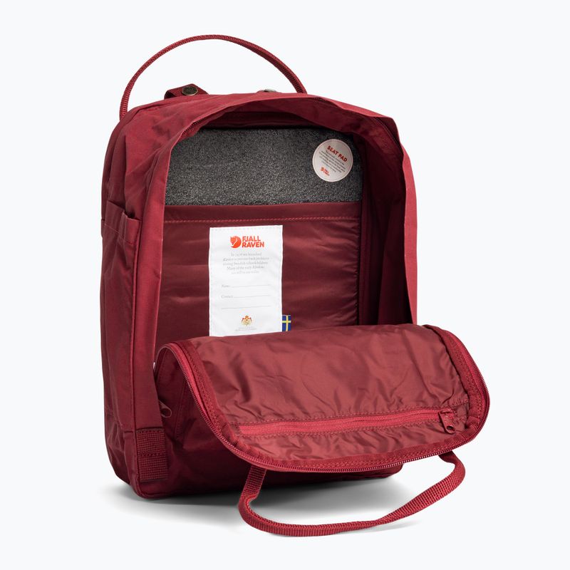 Fjällräven Kanken Laptop 13" turistický batoh 326 bordová F23523 4