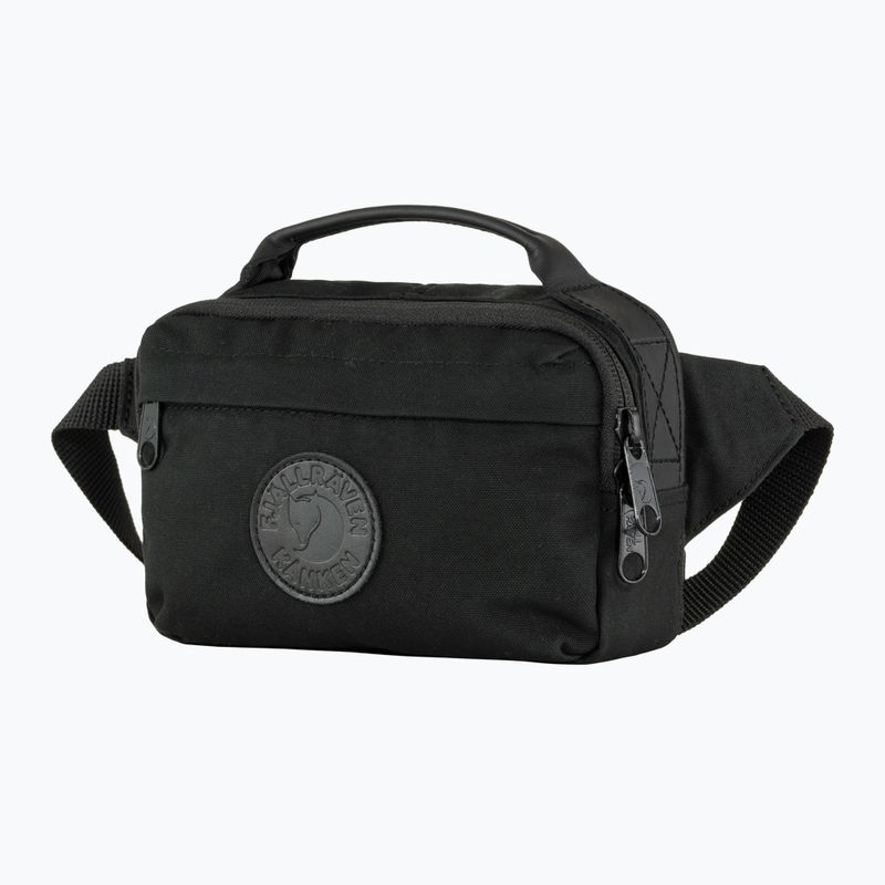 Taška/ľadvinka Fjällräven Kånken No. 2 Black Hip Pack black 2