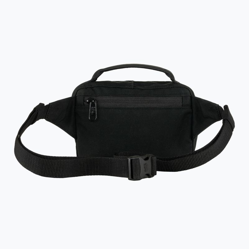 Taška/ľadvinka Fjällräven Kånken No. 2 Black Hip Pack black 3