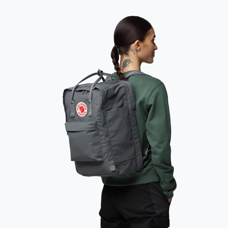 Mestský batoh Fjällräven Kanken Laptop 17" 20 l super grey 6