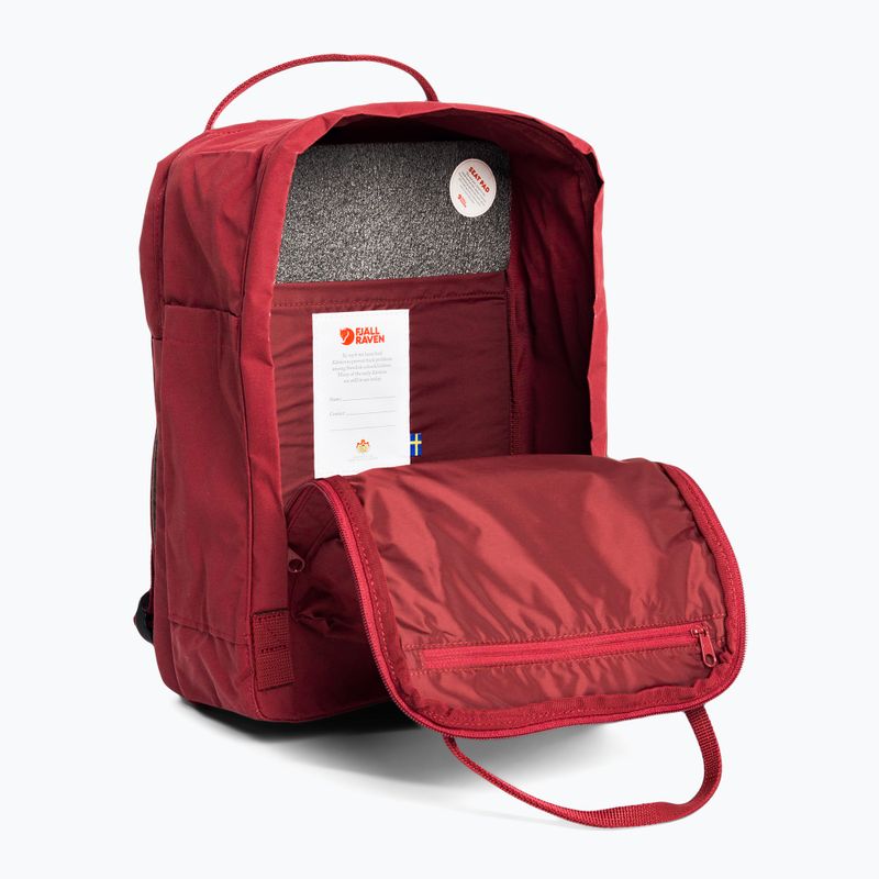 Fjällräven Kanken Laptop 15" turistický batoh 326 burgundy F23524 4