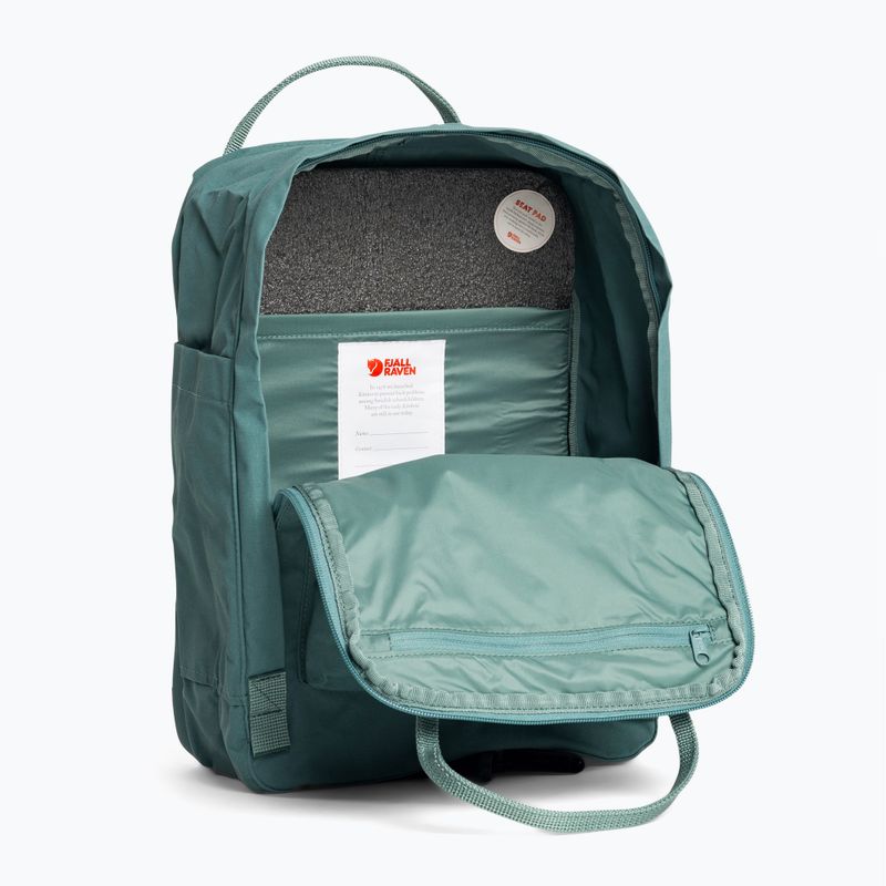 Fjällräven Kanken Laptop 15" turistický batoh 664 frost green F23524 4