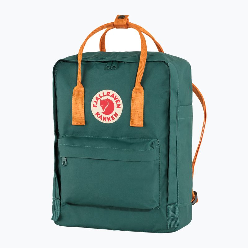 Fjällräven Kanken 16 l turistický batoh arctic green/spicy orange 2