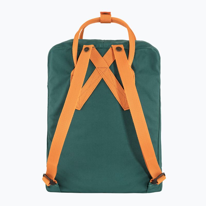 Fjällräven Kanken 16 l turistický batoh arctic green/spicy orange 3