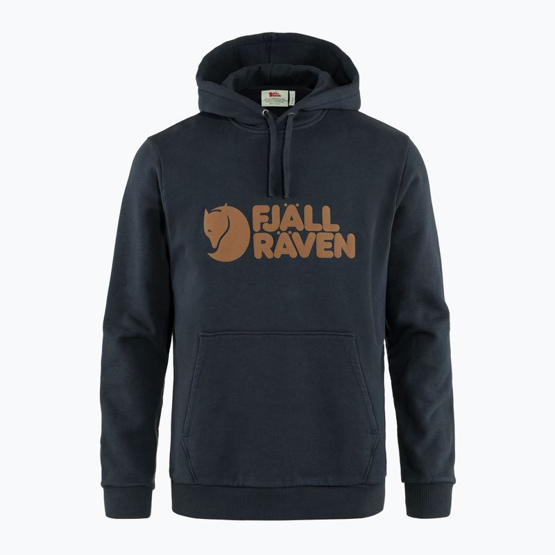 Pánska mikina s kapucňou Fjällräven Logo navy blue F84144 6