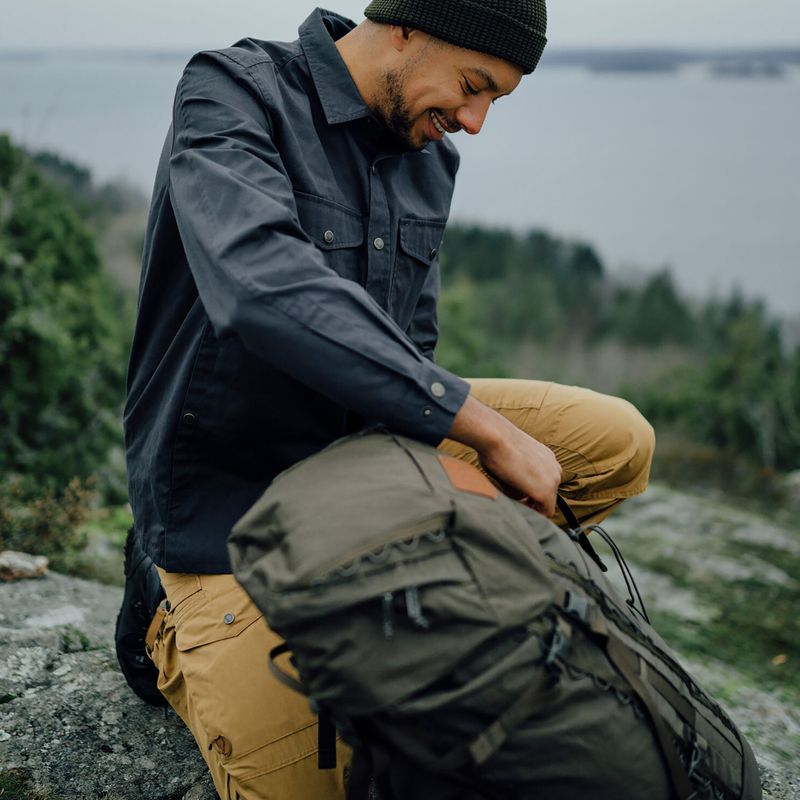 Pánske tričko Fjällräven Singi Overshirt indigo blue 4