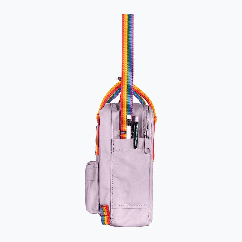 Taška Fjällräven Kanken Rainbow Sling 2,5 l pastel lavender/rainbow 4