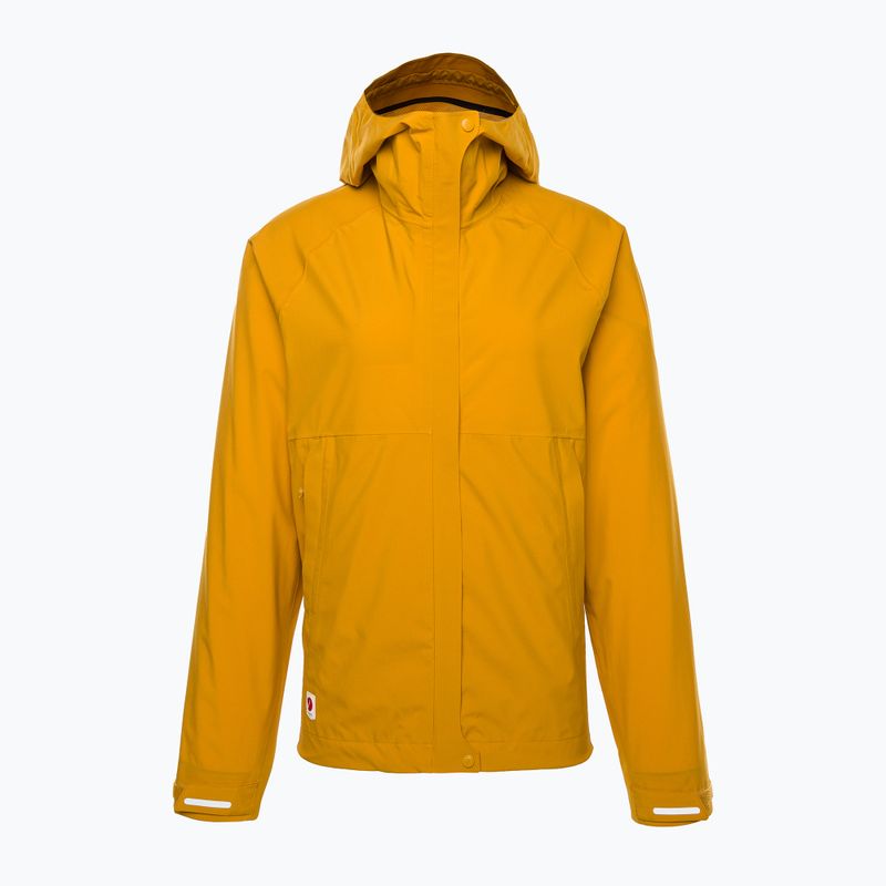 Dámska bunda do dažďa Fjällräven HC Hydratic Trail yellow F86982