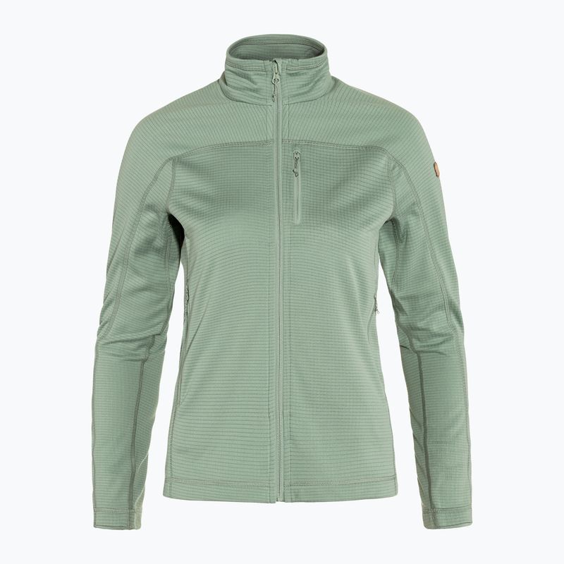 Fjällräven dámska fleecová mikina Abisko Lite Fleece zelená F87142