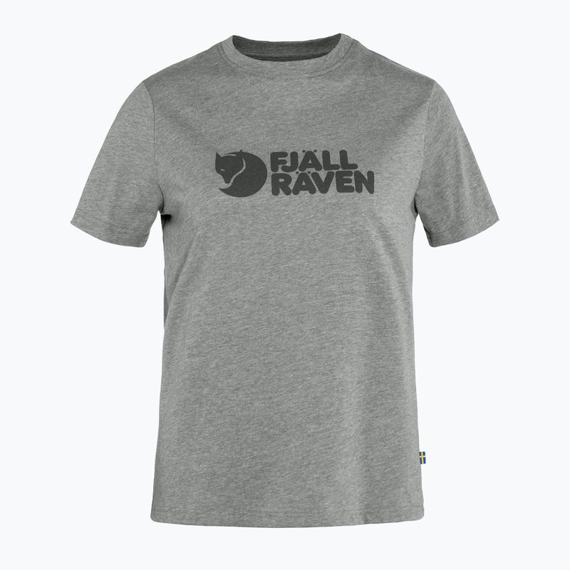 Dámske trekingové tričko Fjällräven Logo sivé F87146